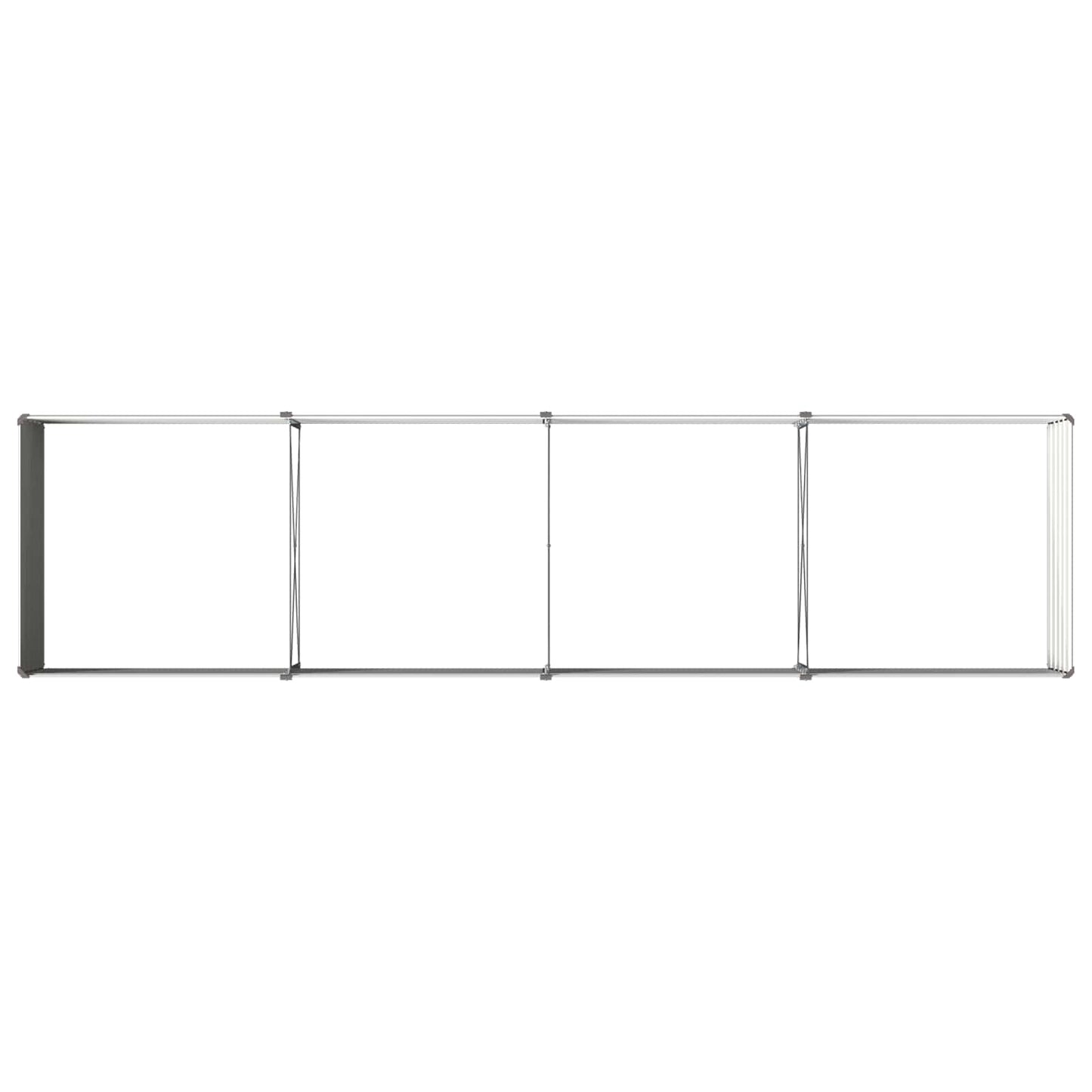Hævet Havebed Grå 320 x 80 x 55 cm koldvalset stål