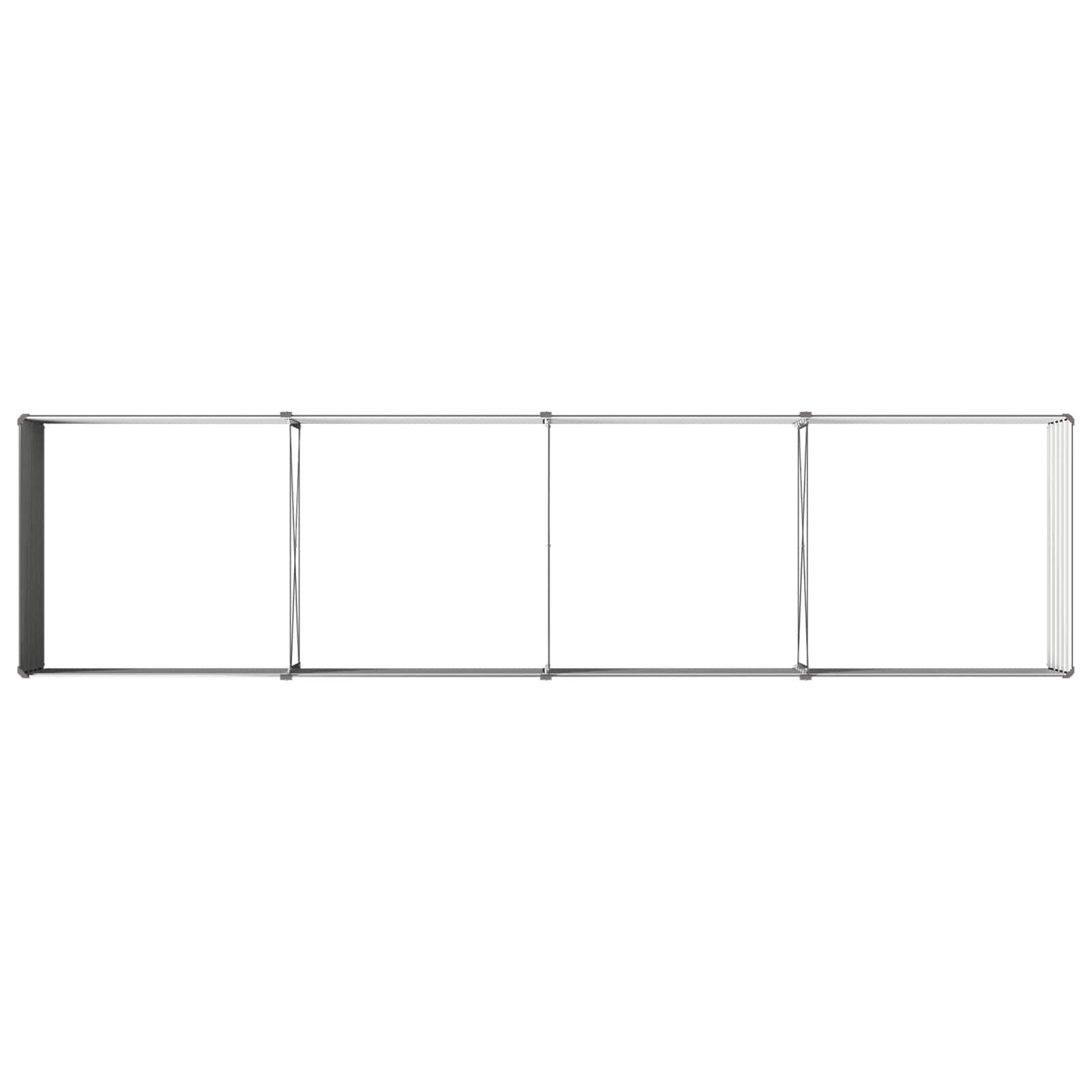 Hævet Havebed Antracit 320 x 80 x 55 cm koldvalset stål
