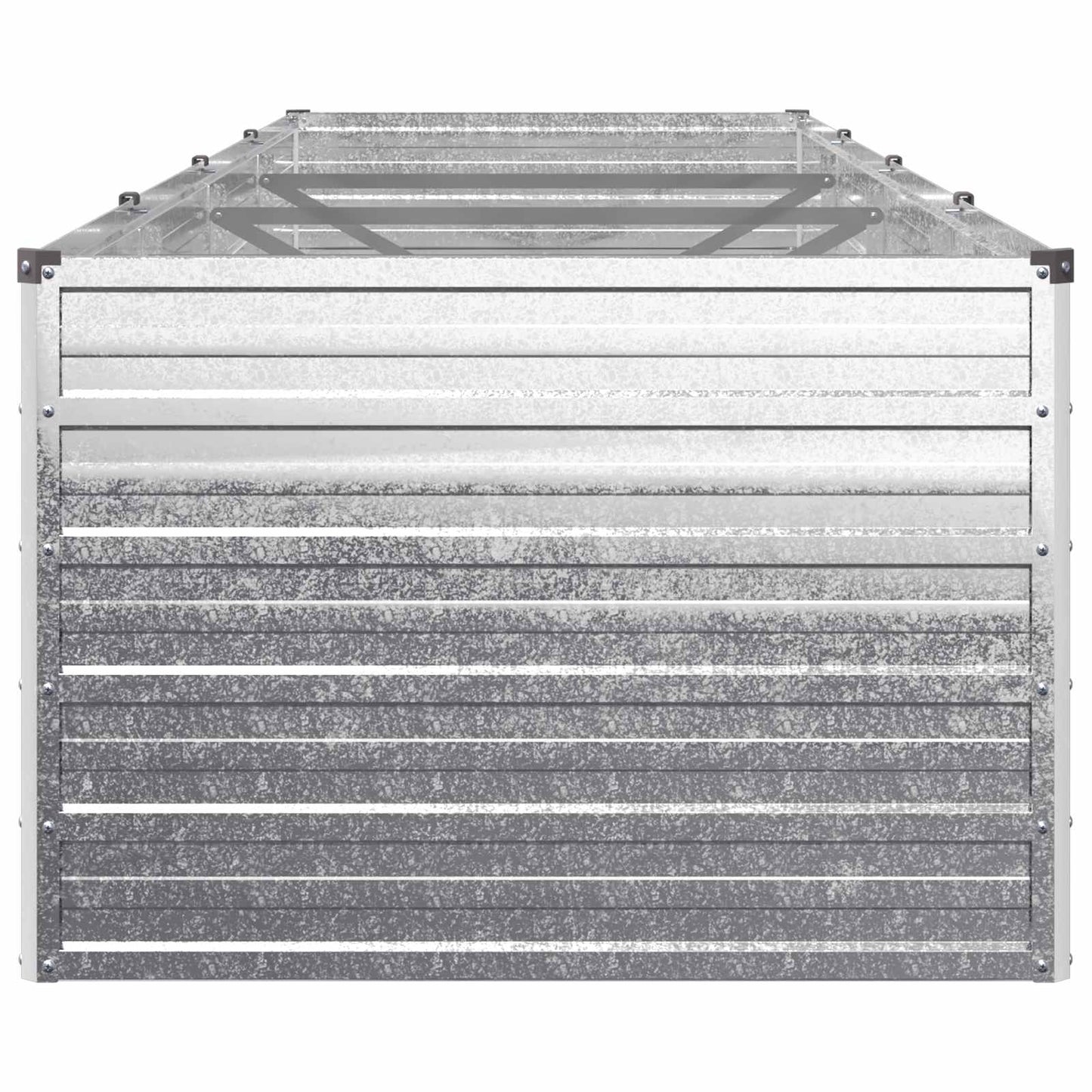 Hævet Havebed Sølv 320 x 80 x 55 cm galvaniseret