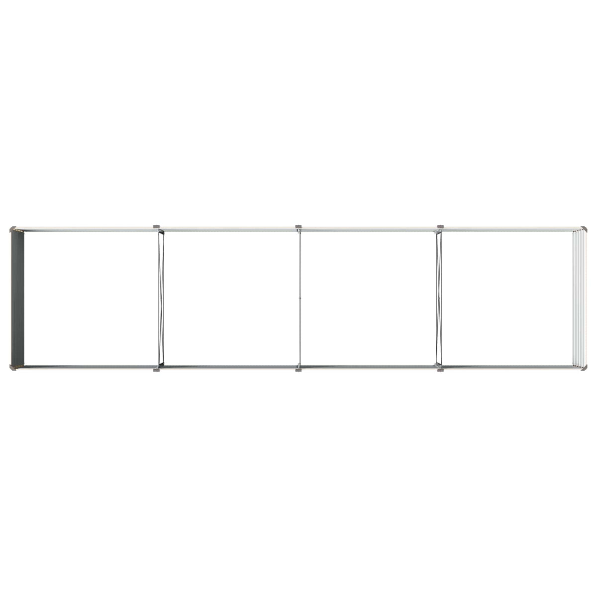 Hævet Havebed Elfenben 320 x 80 x 55 cm koldvalset stål