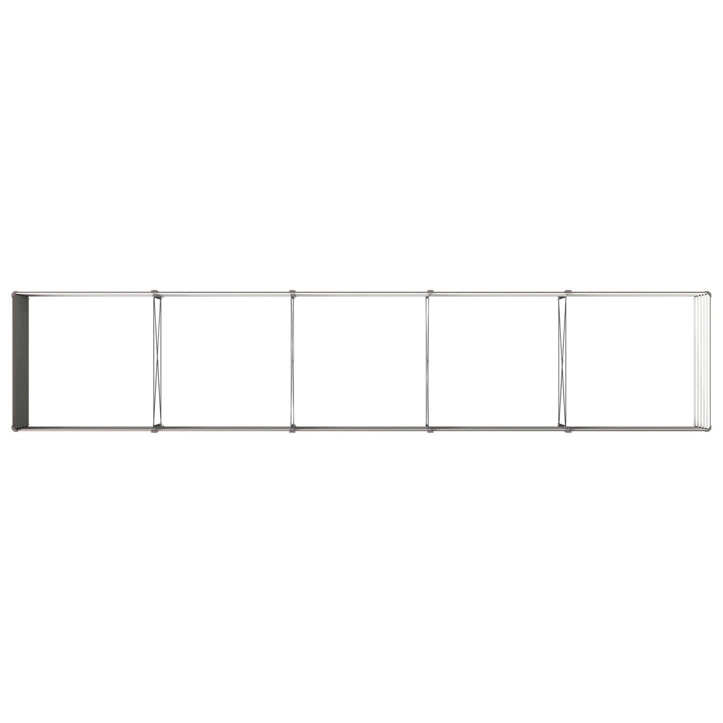Hævet Havebed Brun 400 x 80 x 55 cm koldvalset stål