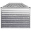 Hævet Havebed Sølv 400 x 80 x 55 cm galvaniseret