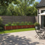 Hævet Havebed Rusten 600 x 80 x 55 cm karton