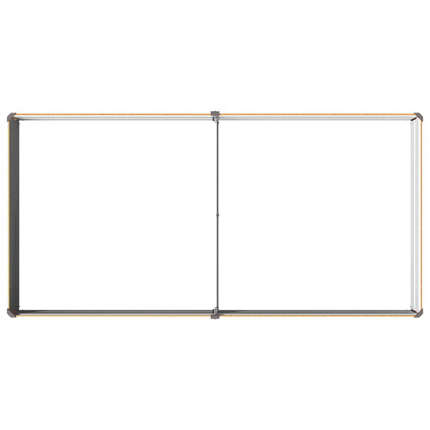 Hævet Havebed Naturfarvet 160 x 80 x 24 cm koldvalset stål