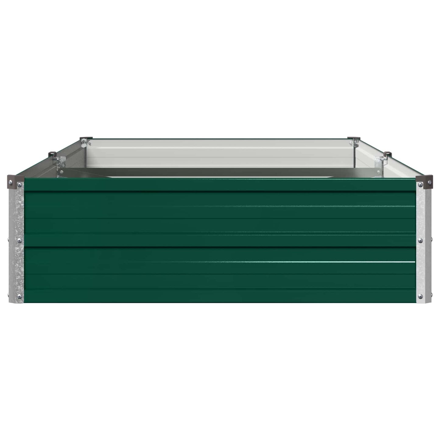 Hævet Havebed Grøn 160 x 80 x 24 cm koldvalset stål