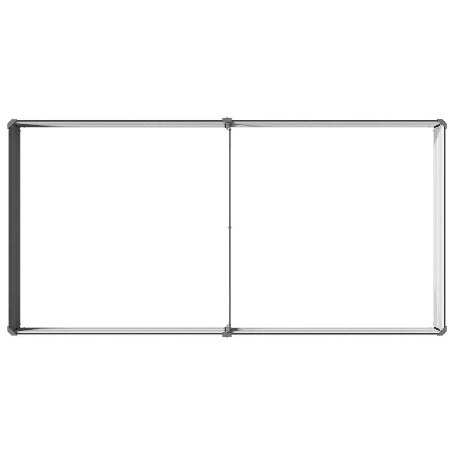 Hævet Havebed Antracit 160 x 80 x 24 cm koldvalset stål