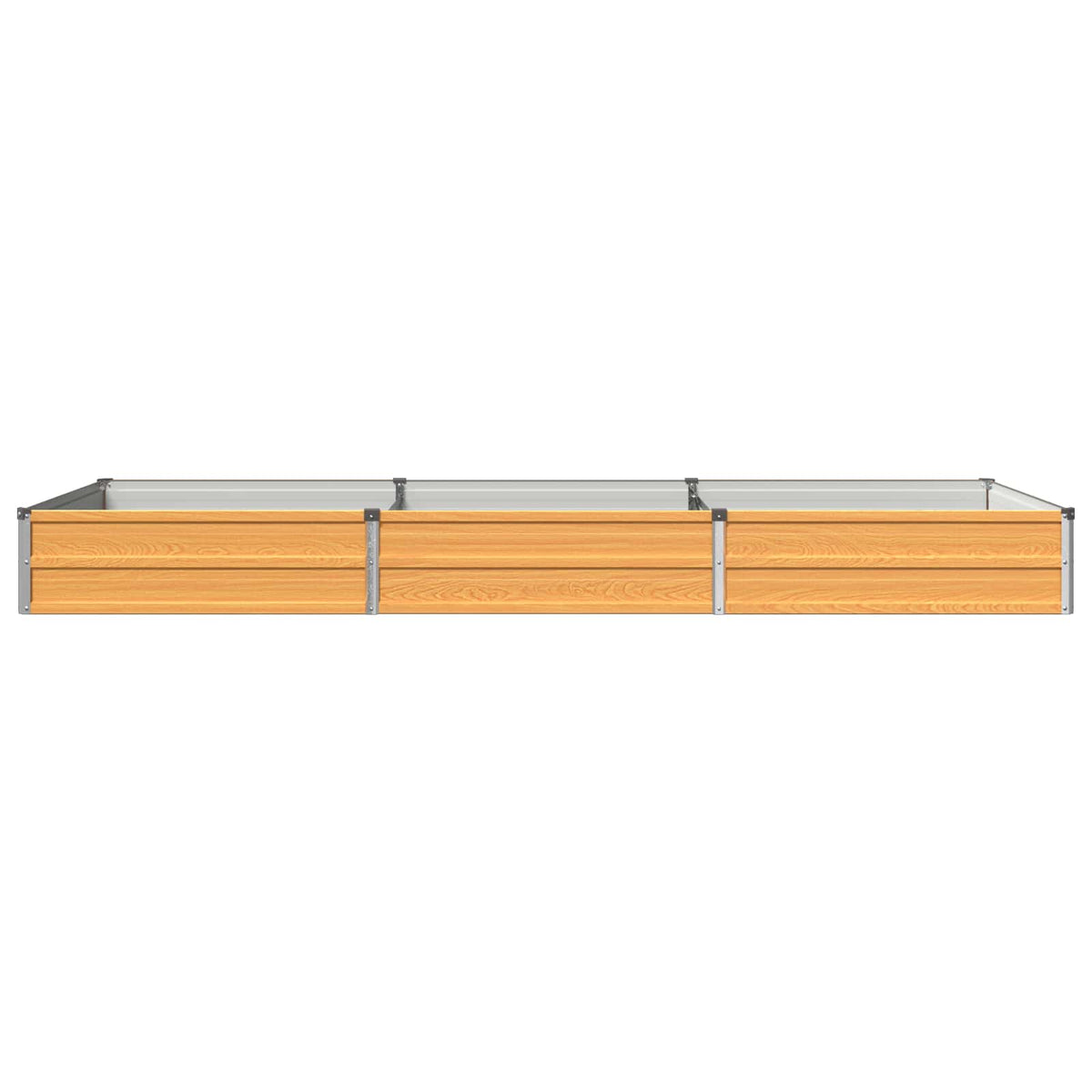 Hævet Havebed Naturfarvet 240 x 80 x 24 cm koldvalset stål