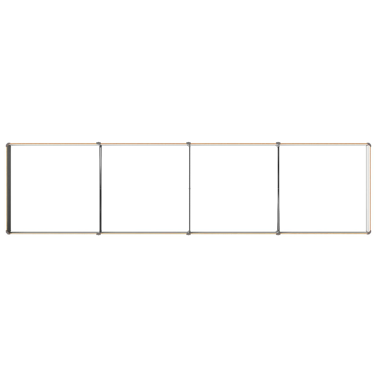 Hævet Havebed Naturfarvet 320 x 80 x 24 cm koldvalset stål