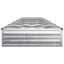 Hævet Havebed Sølv 480 x 80 x 24 cm galvaniseret