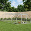 Kyllingehus Sølv 400 x 150 x 100 cm Galvaniseret stål