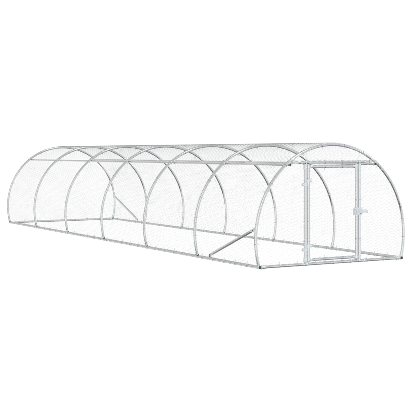 Kyllingehus Sølv 600 x 150 x 100 cm Galvaniseret stål