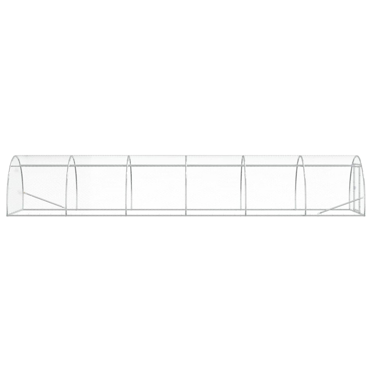 Kyllingehus Sølv 600 x 150 x 100 cm Galvaniseret stål