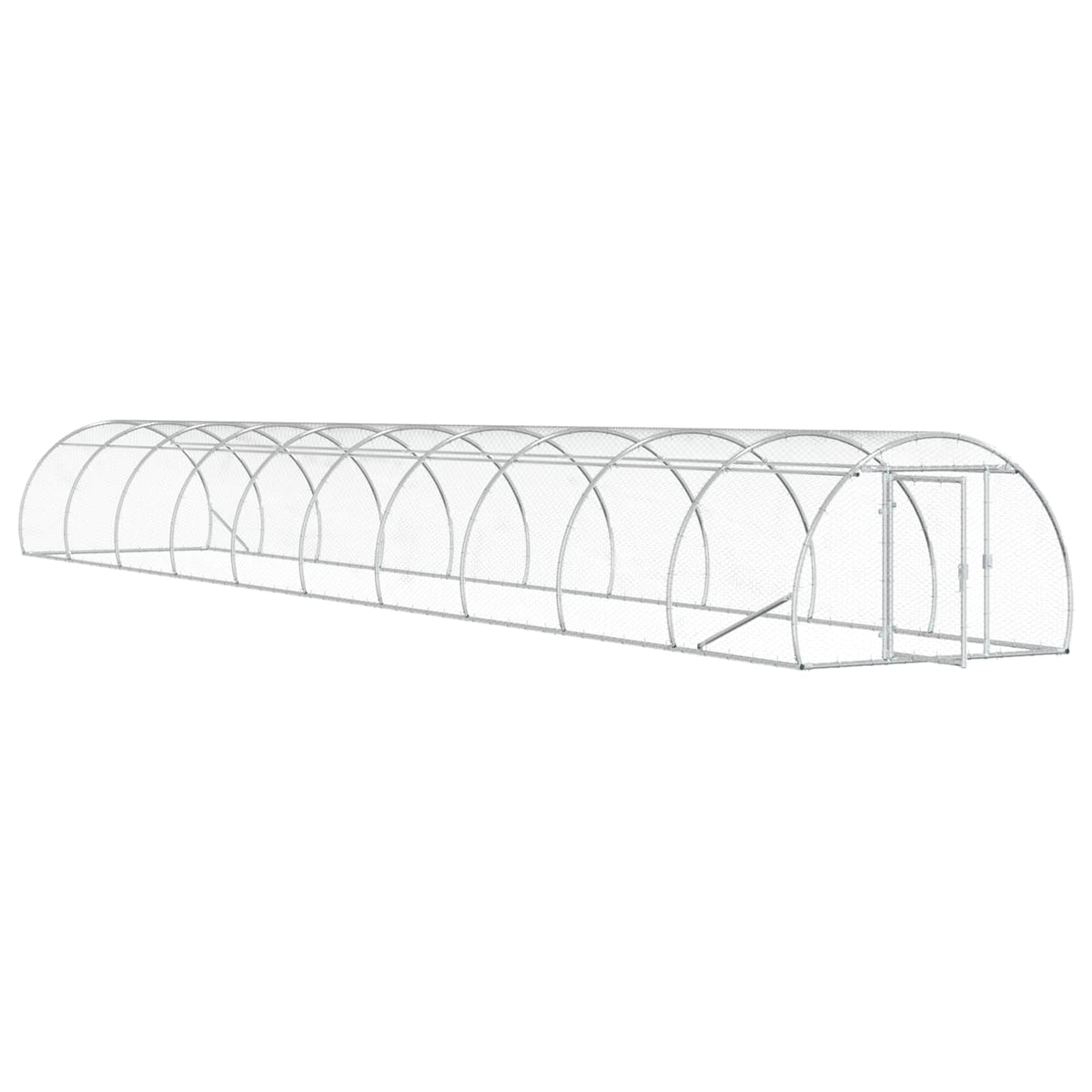 Kyllingehus Sølv 1000 x 150 x 100 cm Galvaniseret stål
