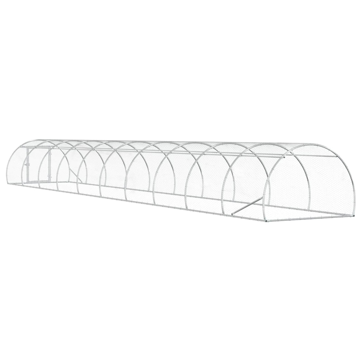 Kyllingehus Sølv 1000 x 150 x 100 cm Galvaniseret stål