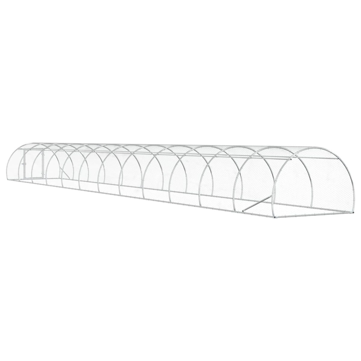 Kyllingehus Sølv 1200 x 150 x 100 cm Galvaniseret stål