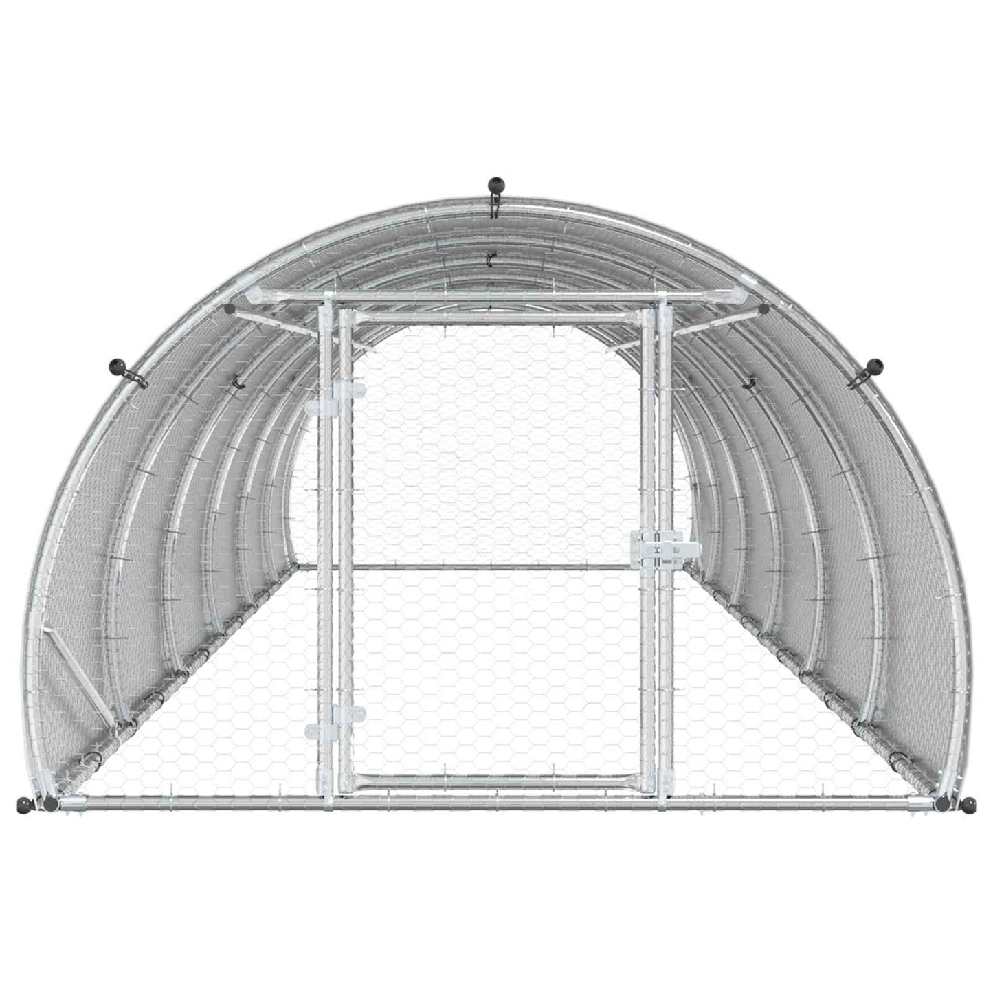 Kyllingehus Sølv 600 x 150 x 100 cm Galvaniseret stål