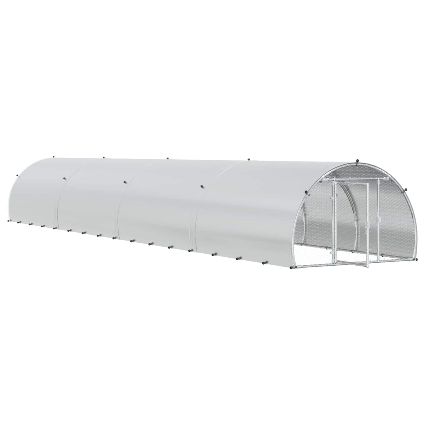 Kyllingehus Sølv 800 x 150 x 100 cm Galvaniseret stål