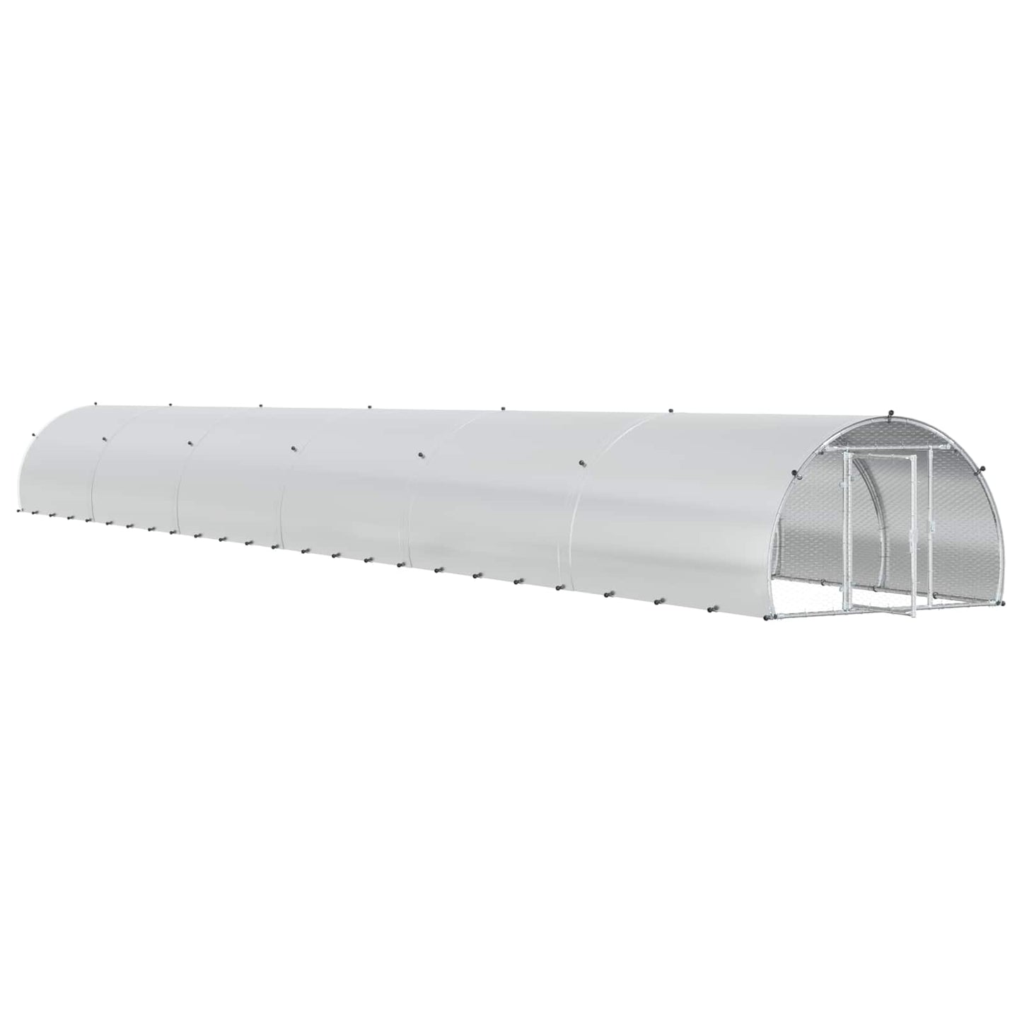Kyllingehus Sølv 1200 x 150 x 100 cm Galvaniseret stål