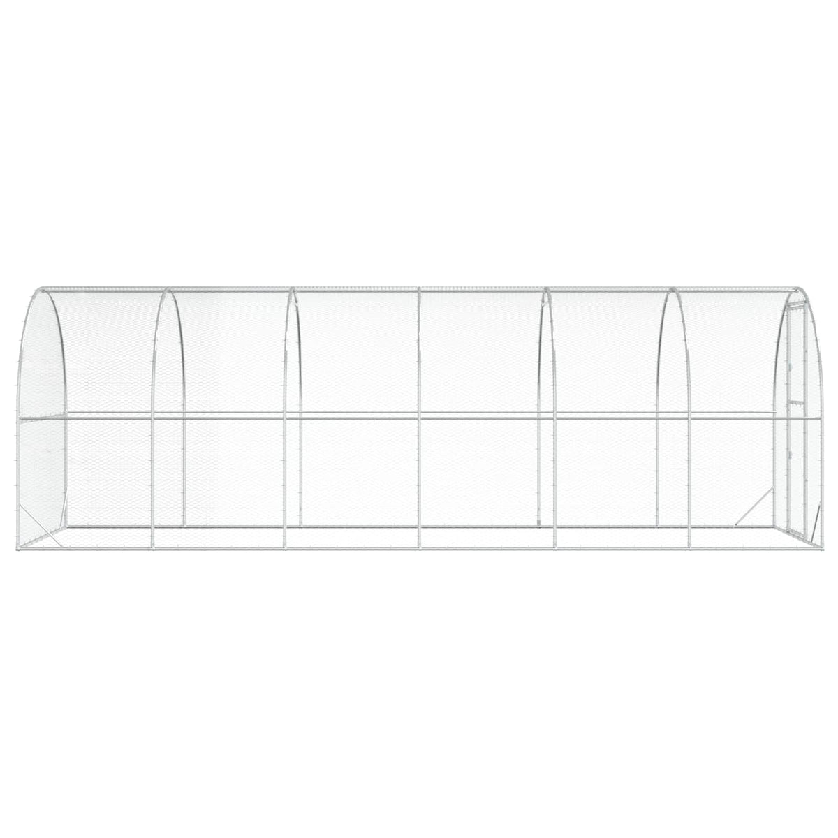 Kyllingehus Sølv 600 x 200 x 200 cm Galvaniseret stål