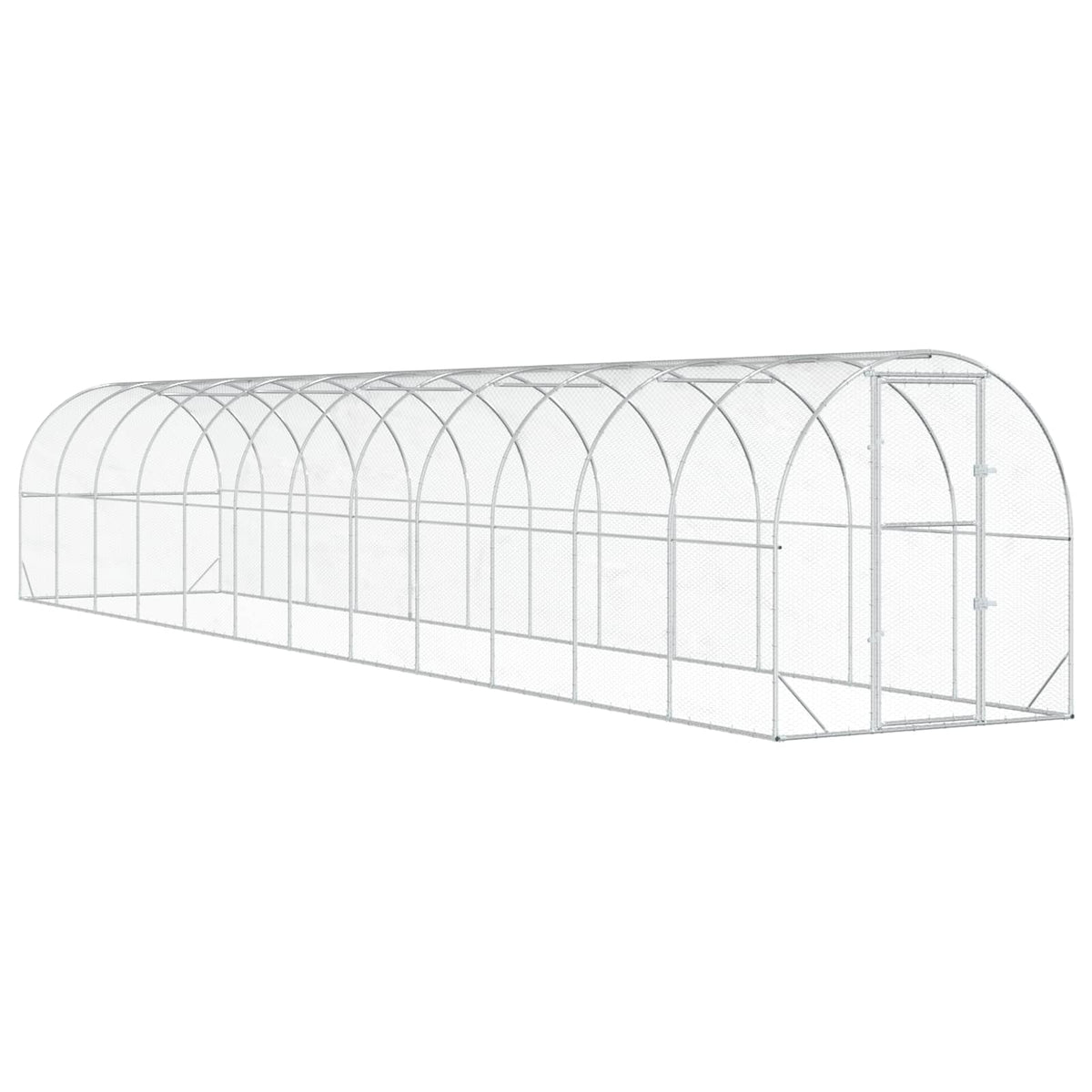 Kyllingehus Sølv 1200 x 200 x 200 cm Galvaniseret stål