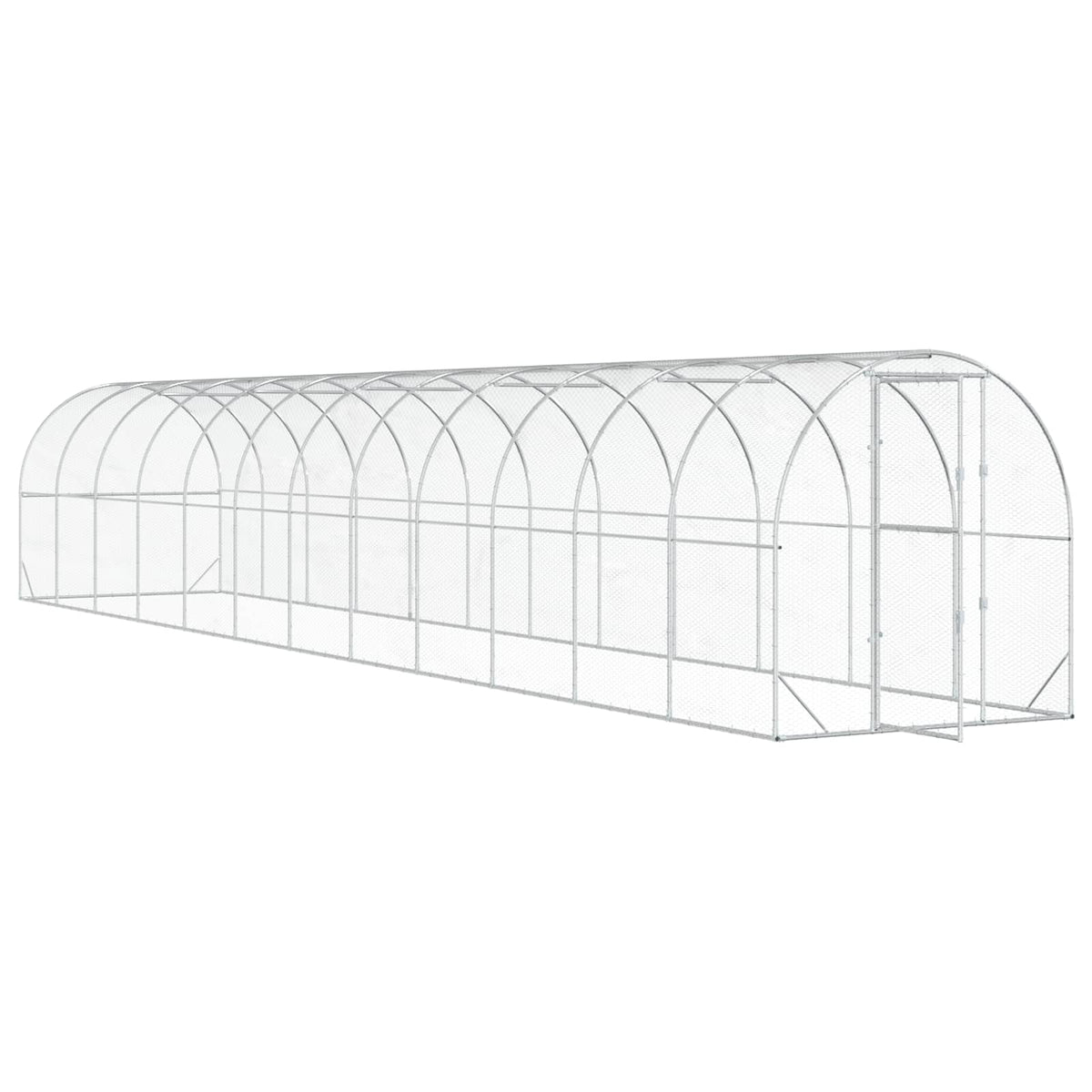 Kyllingehus Sølv 1200 x 200 x 200 cm Galvaniseret stål