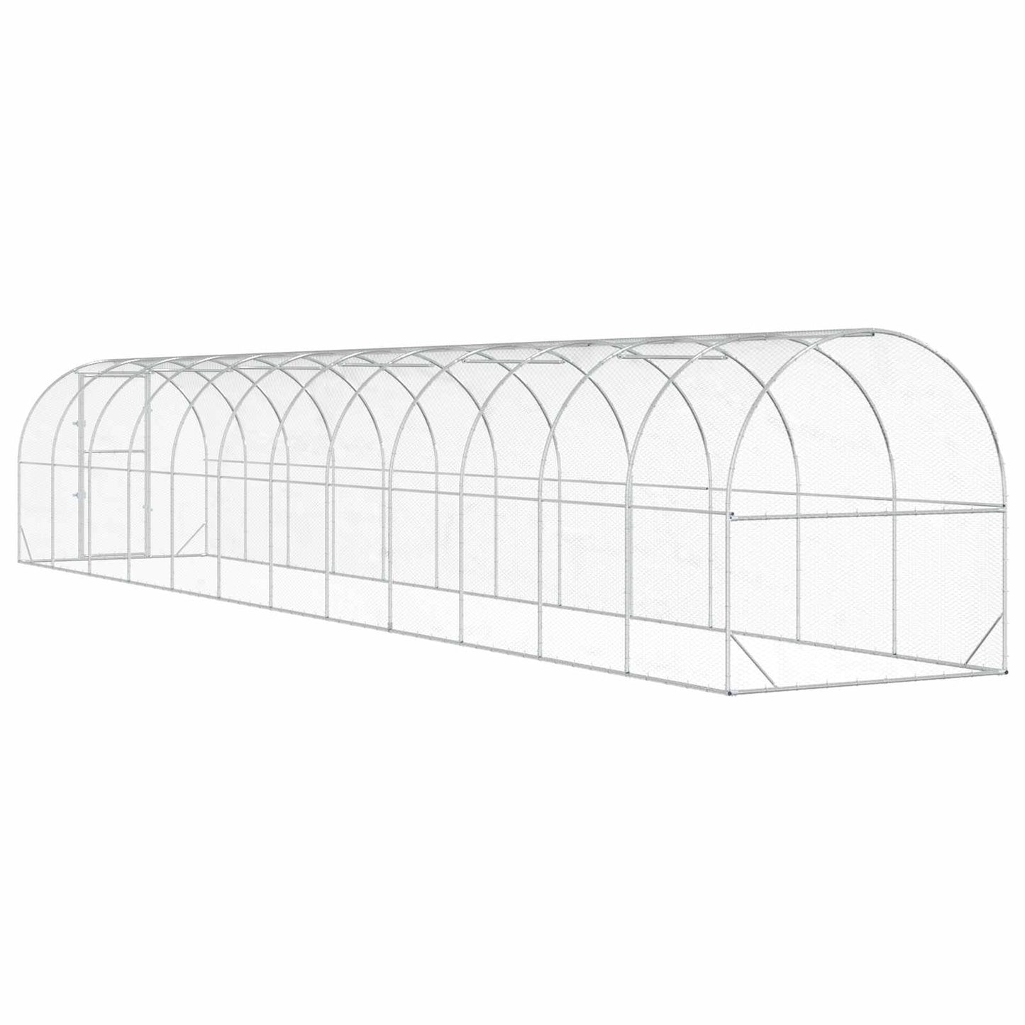 Kyllingehus Sølv 1200 x 200 x 200 cm Galvaniseret stål