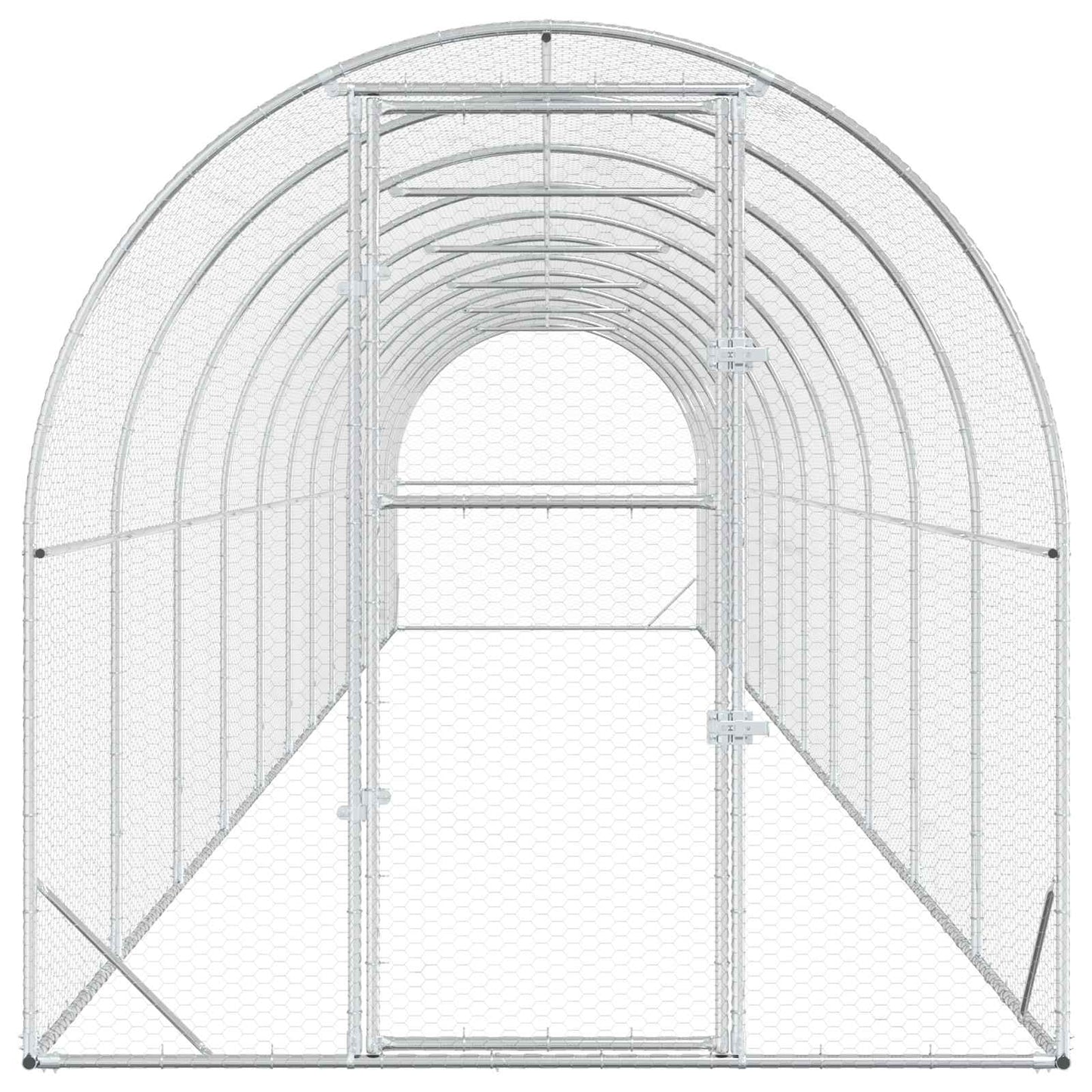 Kyllingehus Sølv 1200 x 200 x 200 cm Galvaniseret stål