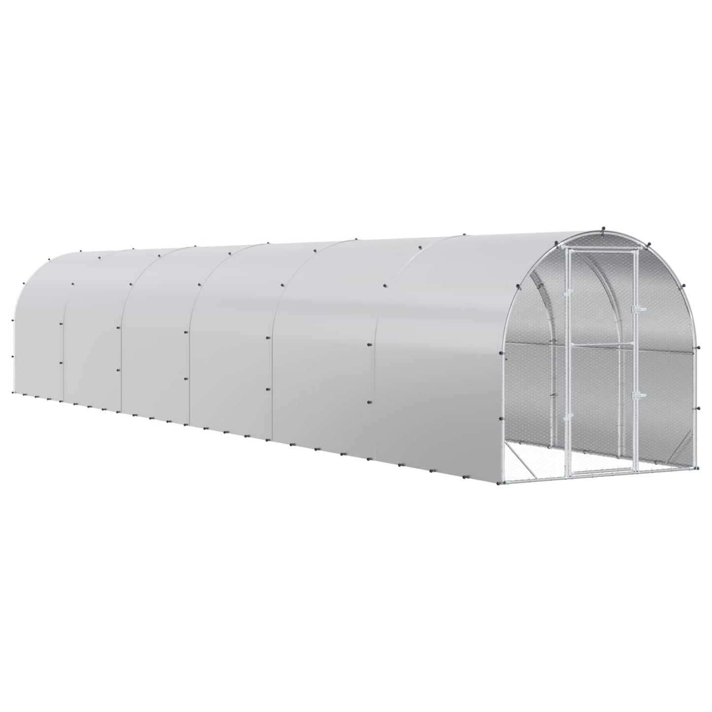 Kyllingehus Sølv 1200 x 200 x 200 cm Galvaniseret stål