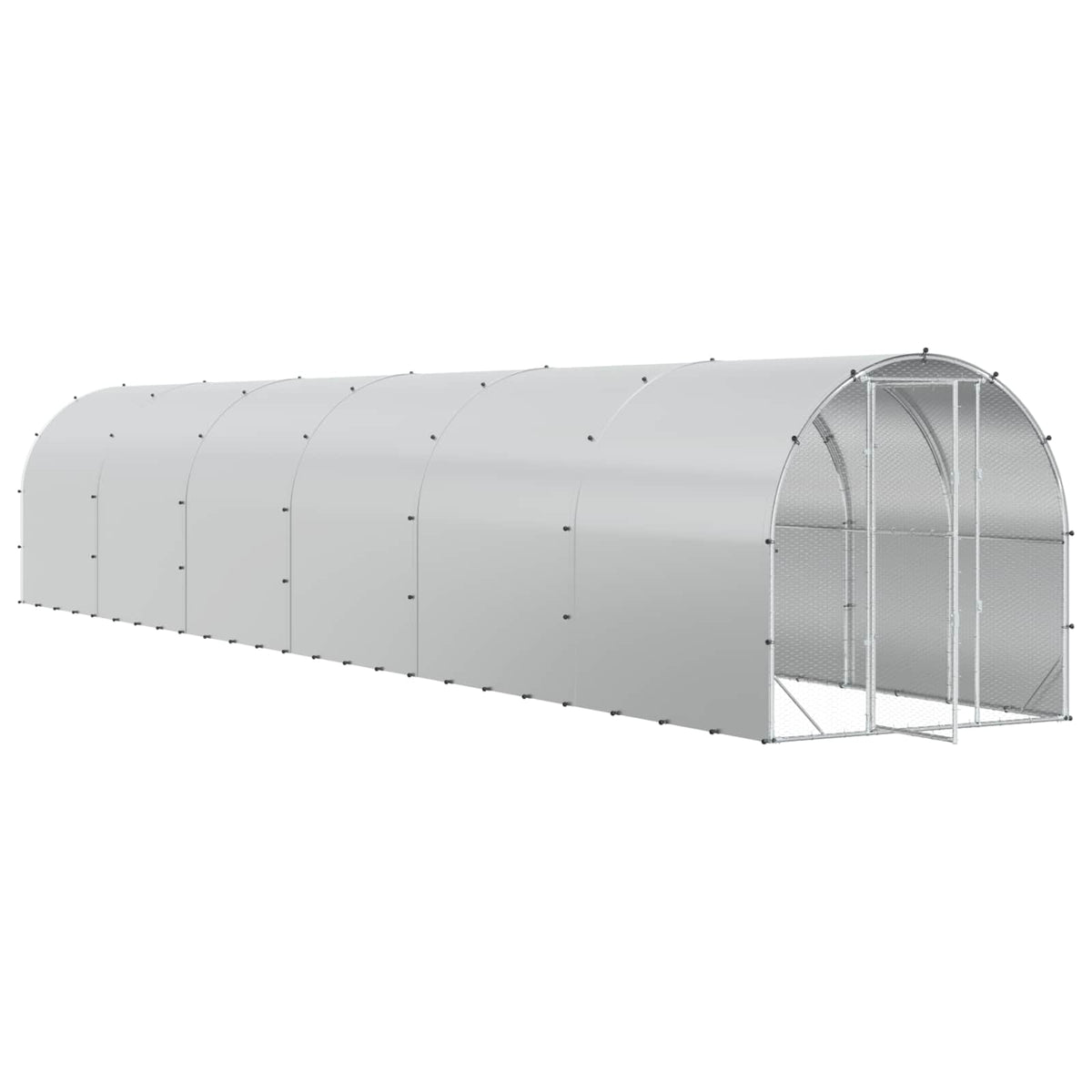 Kyllingehus Sølv 1200 x 200 x 200 cm Galvaniseret stål