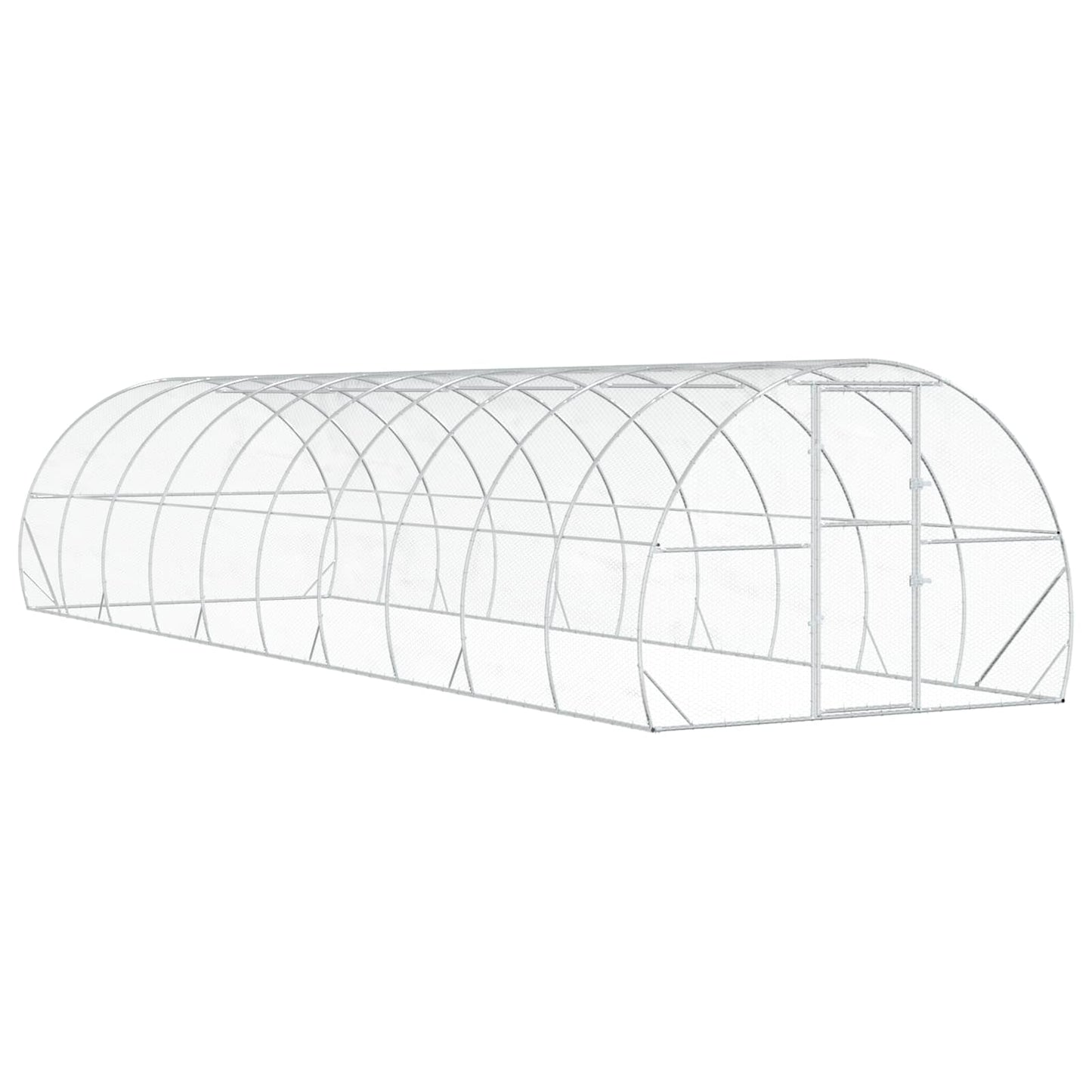 Kyllingehus Sølv 1000 x 300 x 200 cm Galvaniseret stål