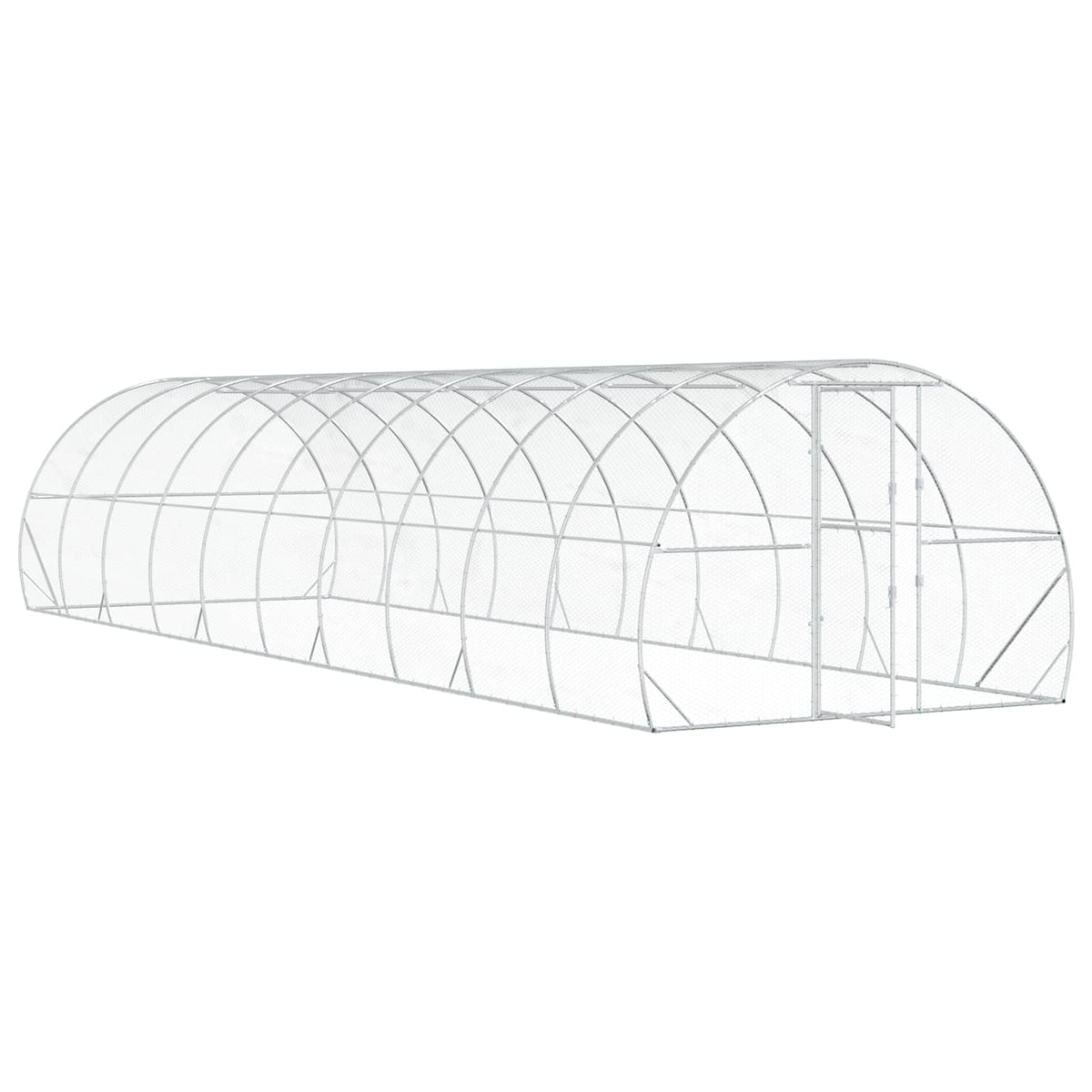 Kyllingehus Sølv 1000 x 300 x 200 cm Galvaniseret stål