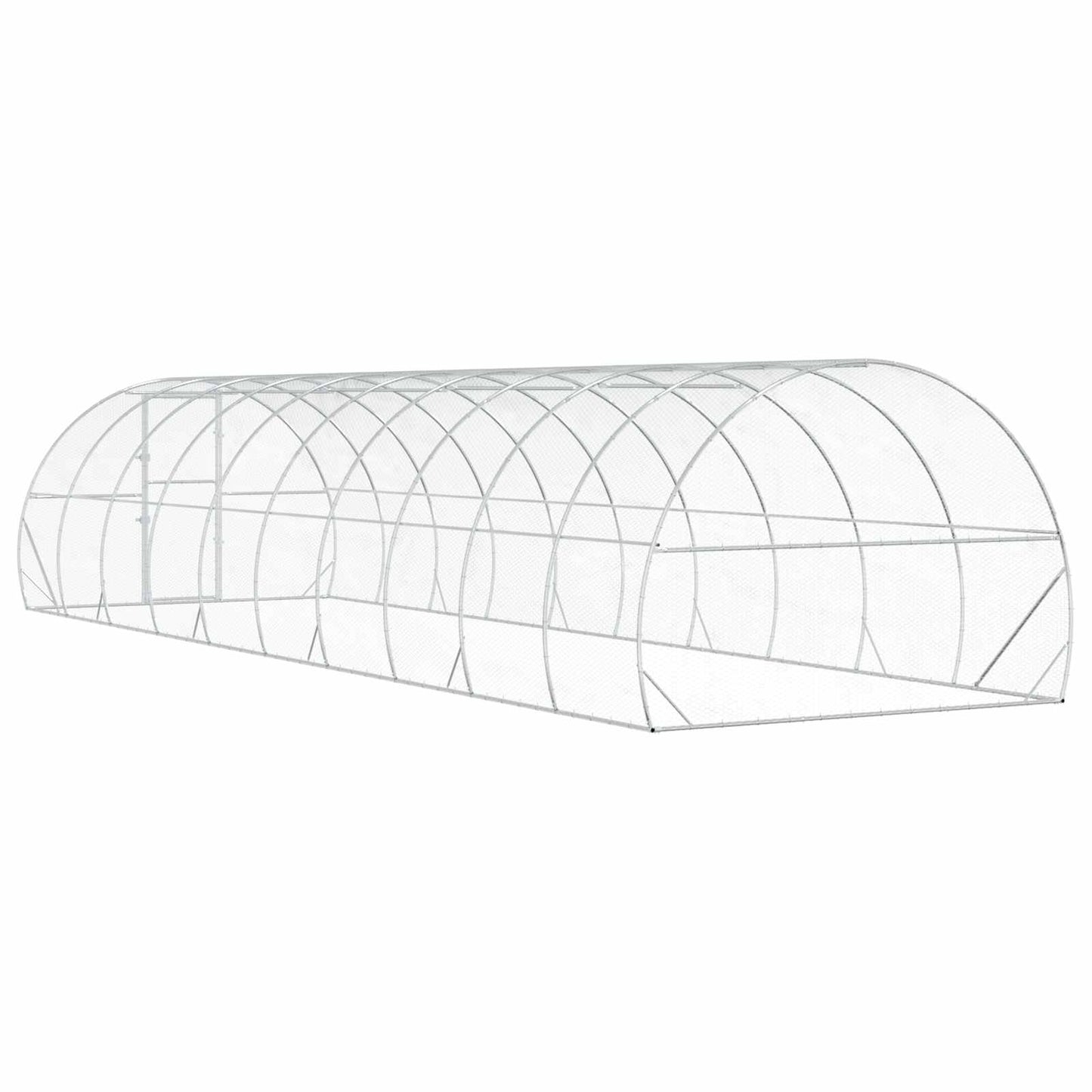 Kyllingehus Sølv 1000 x 300 x 200 cm Galvaniseret stål