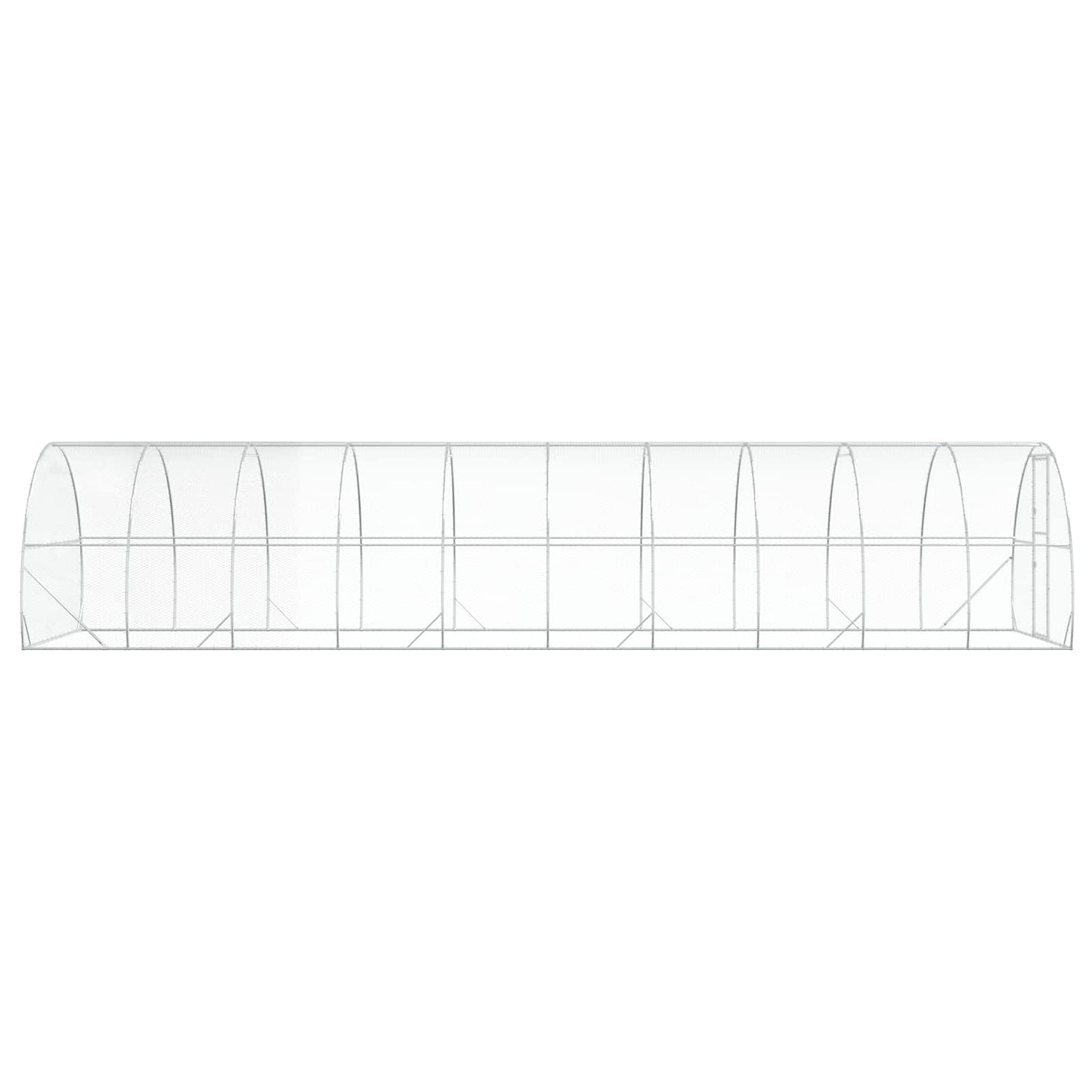 Kyllingehus Sølv 1000 x 300 x 200 cm Galvaniseret stål