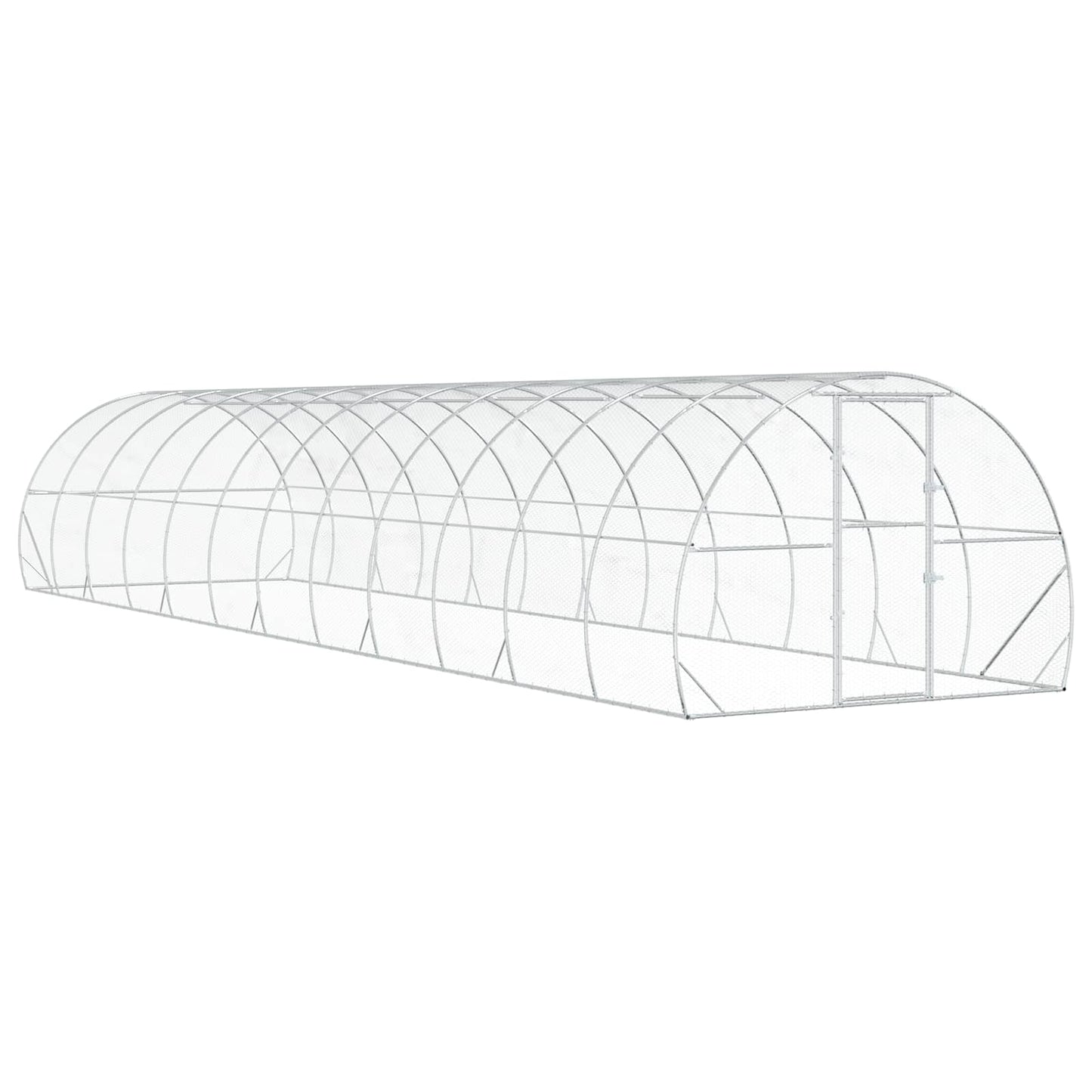 Kyllingehus Sølv 1200 x 300 x 200 cm Galvaniseret stål