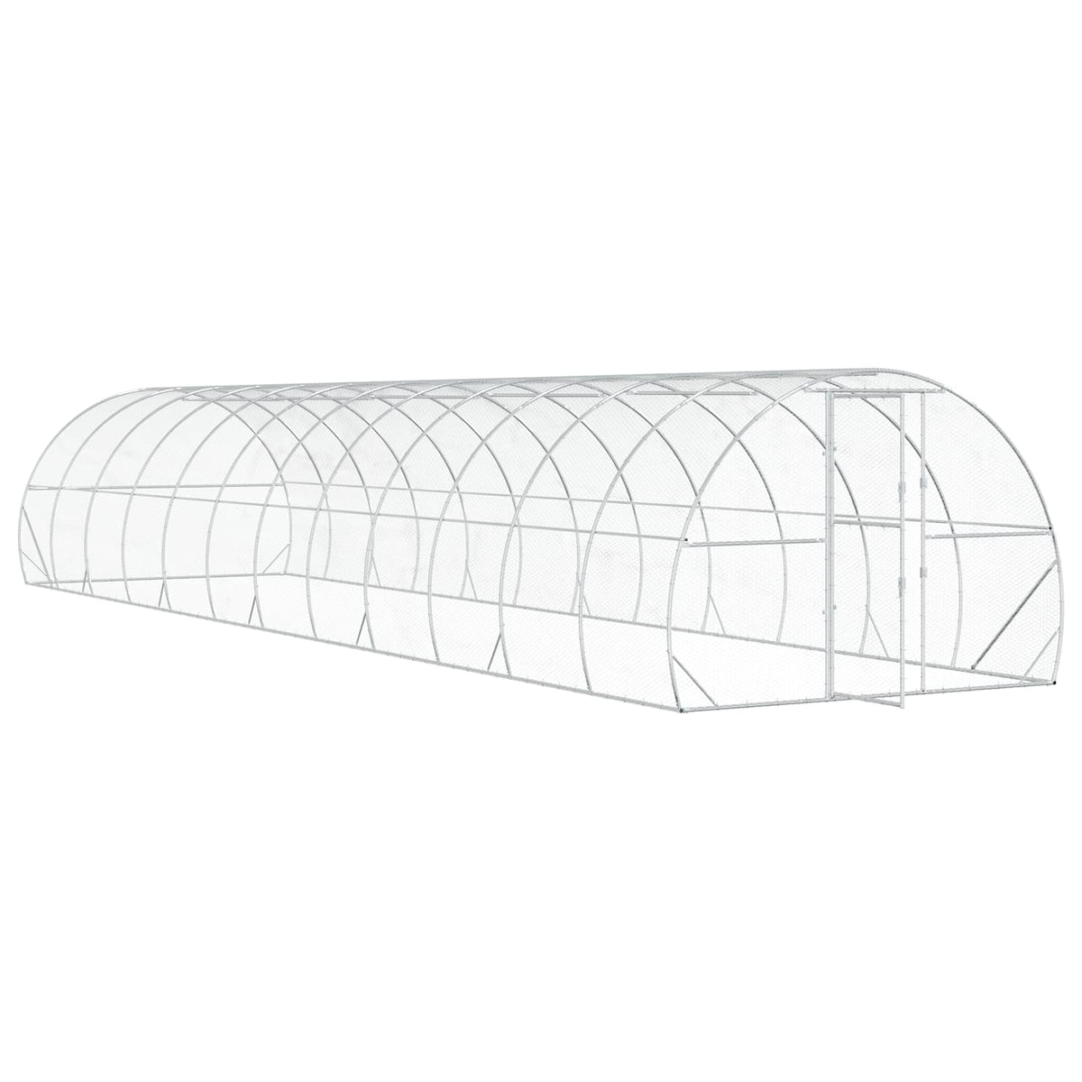 Kyllingehus Sølv 1200 x 300 x 200 cm Galvaniseret stål