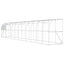 Hønsehus Mod Væg Sølv 1200 x 100 x 215 cm Galvaniseret stål