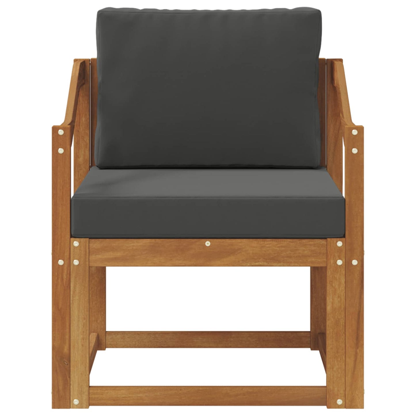 Udendørs sofa Soli Akacietræ og polyester Naturfarvet