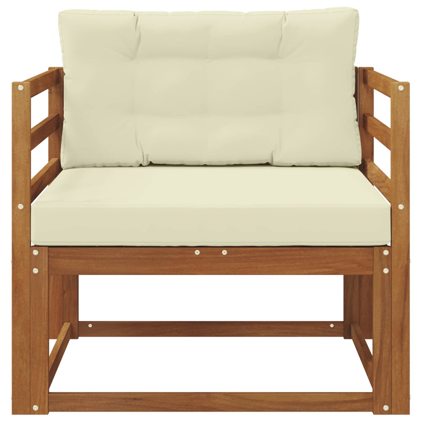 Udendørs Mellem Sofa Naturfarvet