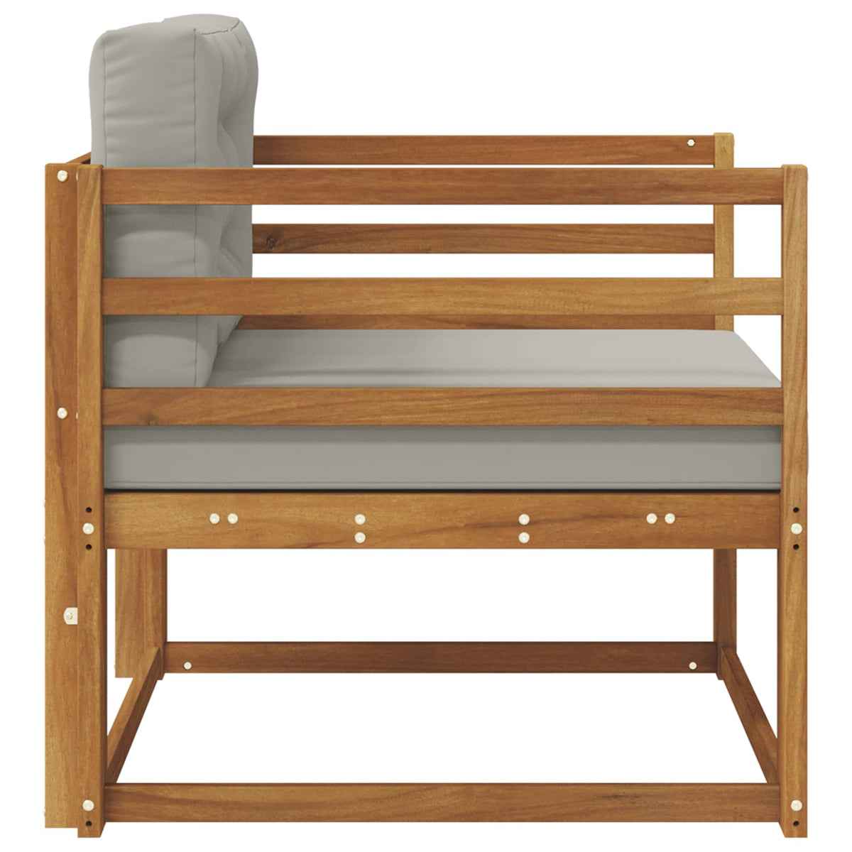 Udendørs Mellem Sofa Naturfarvet