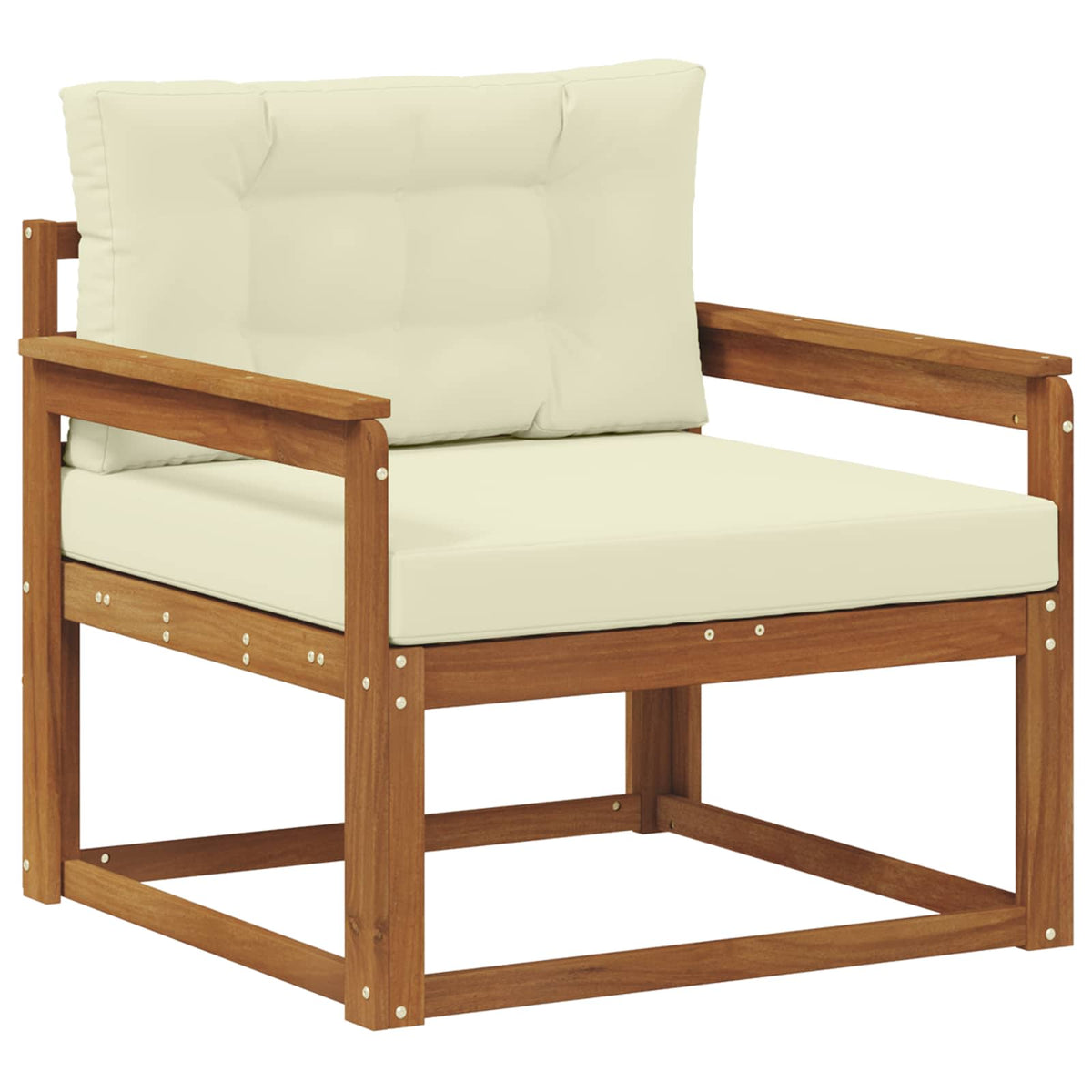 Udendørs Mellem Sofa Naturfarvet