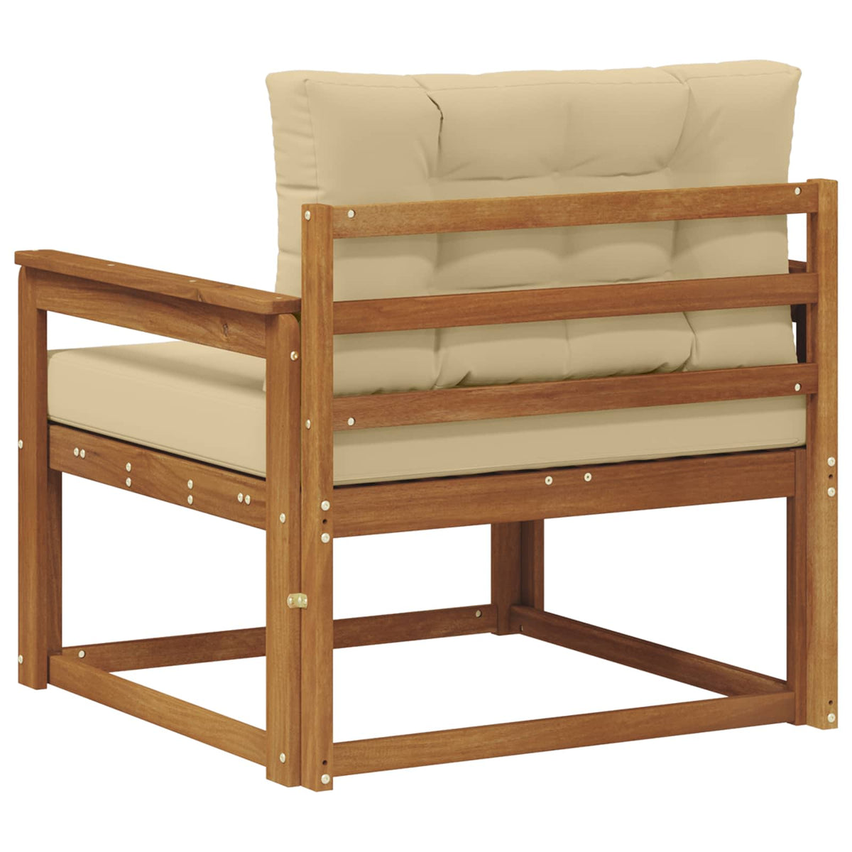 Udendørs Mellem Sofa Naturfarvet