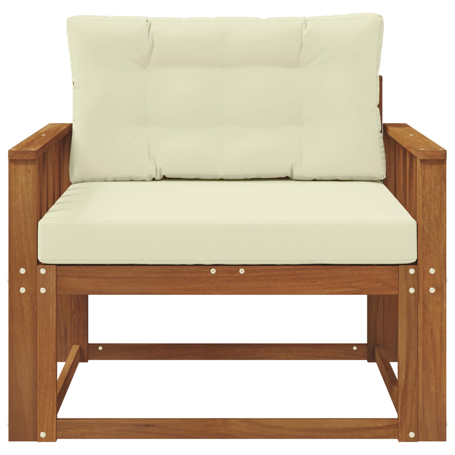 Udendørs Mellem Sofa Naturfarvet