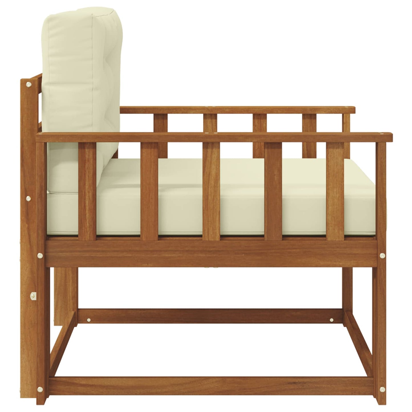 Udendørs Mellem Sofa Naturfarvet