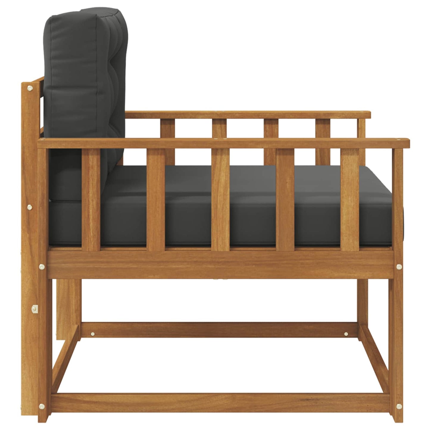 Udendørs Mellem Sofa Naturfarvet