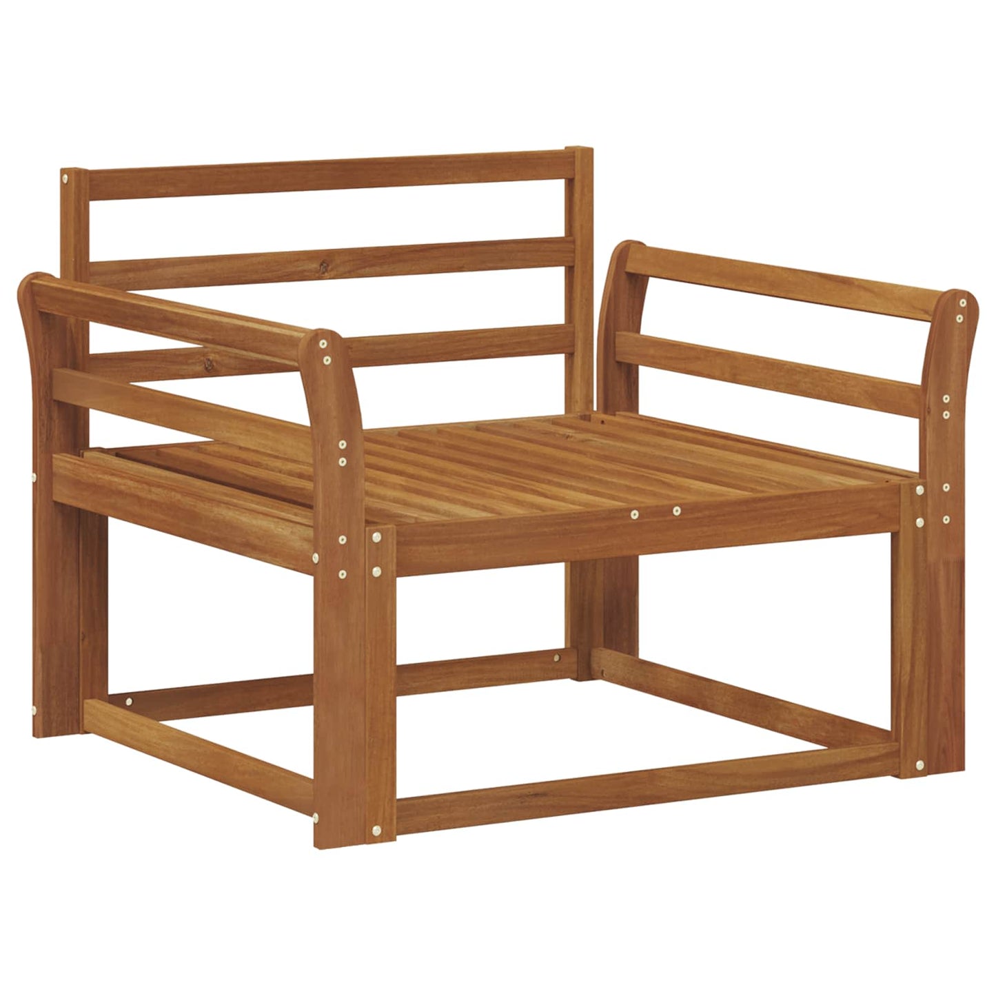Udendørs Mellem Sofa Naturfarvet