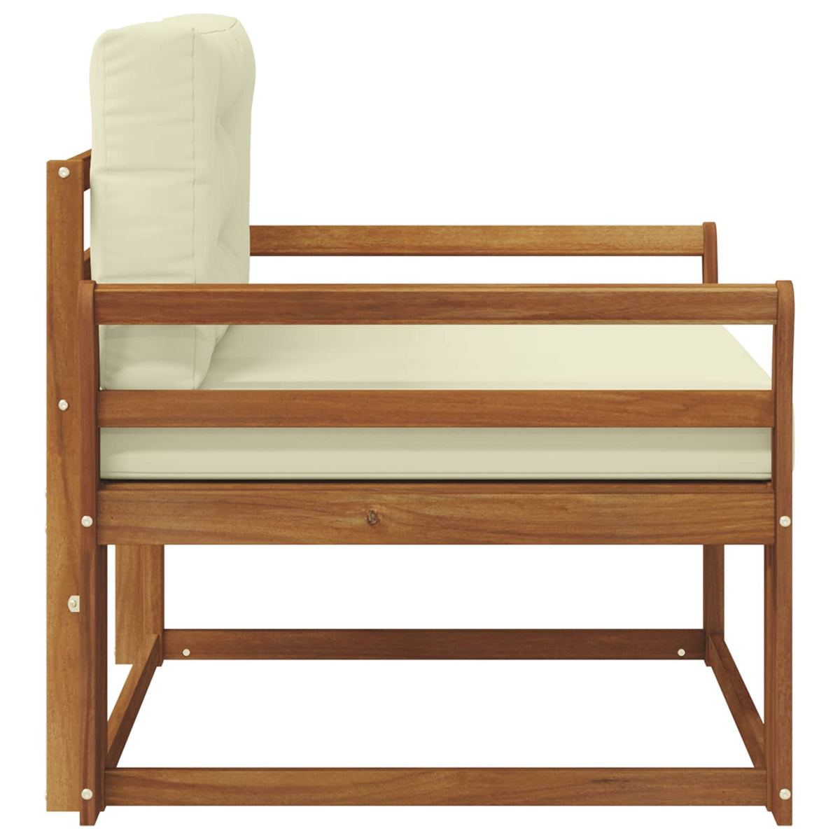 Udendørs Mellem Sofa Naturfarvet