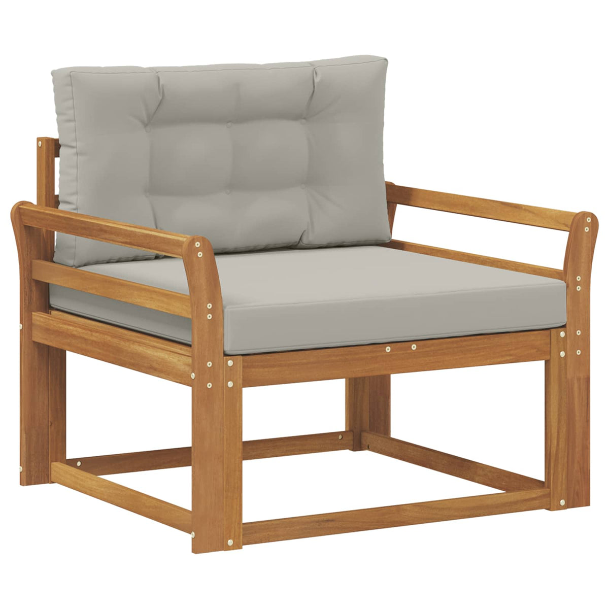 Udendørs Mellem Sofa Naturfarvet