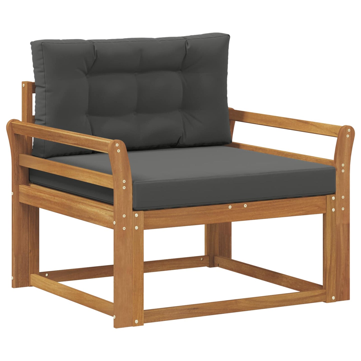 Udendørs Mellem Sofa Naturfarvet