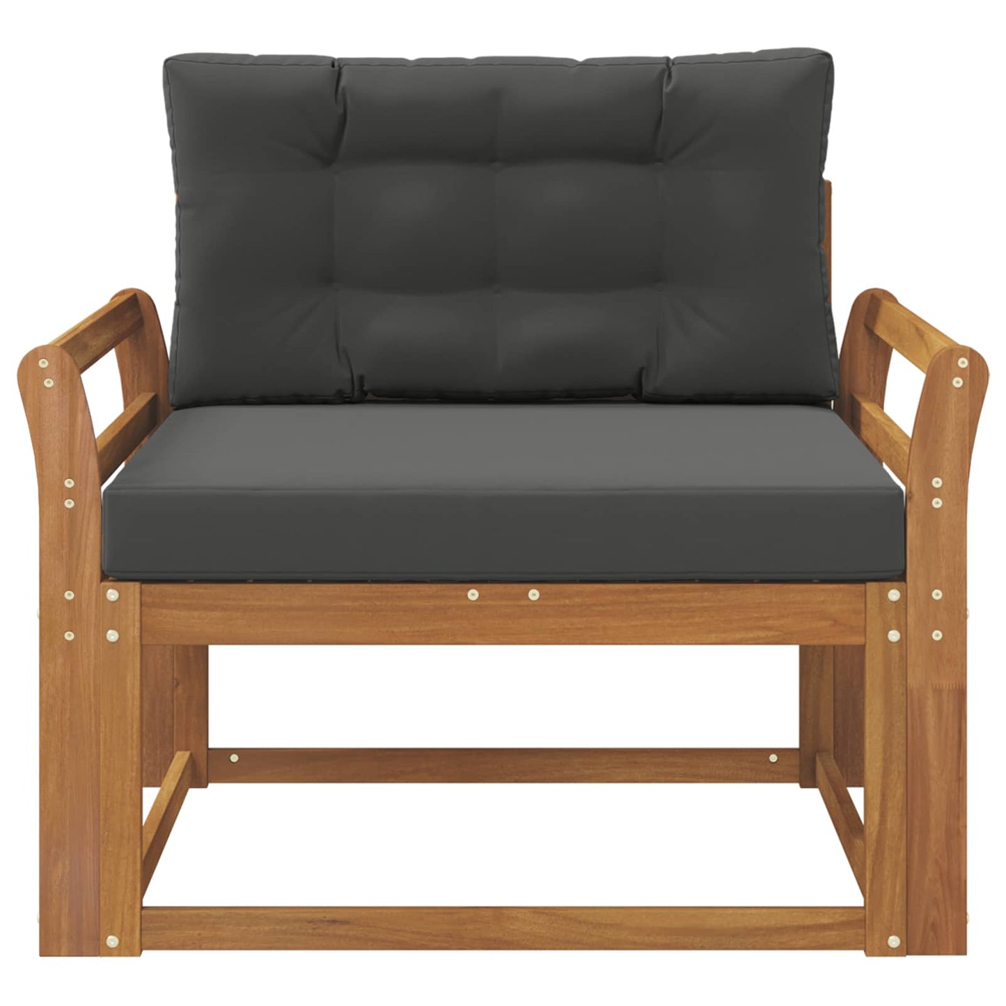 Udendørs Mellem Sofa Naturfarvet
