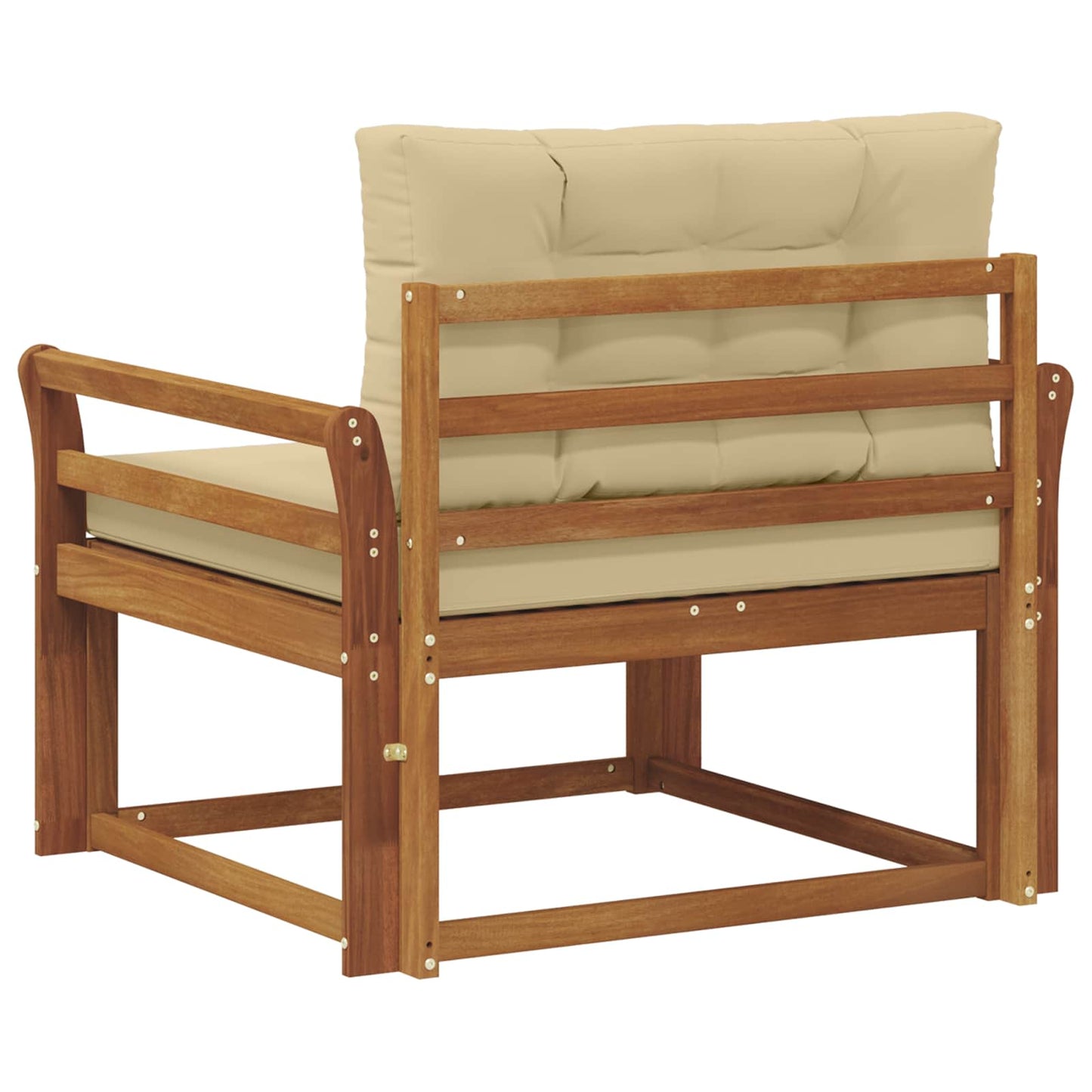 Udendørs Mellem Sofa Naturfarvet